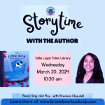 Storytime with Author Breanna Churchill