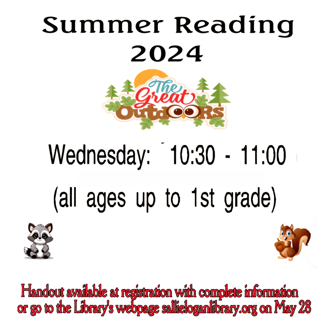 Summer Reading - Up to 1st Grade