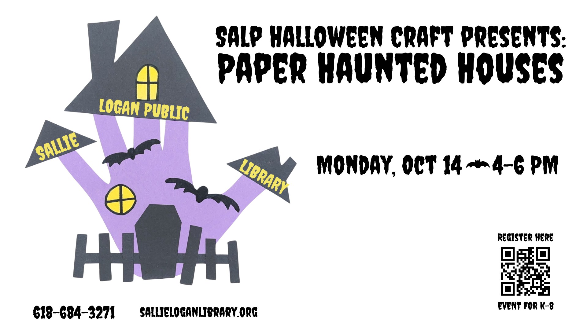 Salp Halloween Crafts present: Paper Haunted Houses