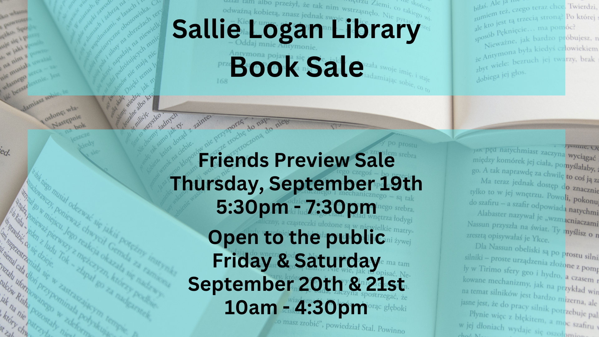 Friends' Book Sale