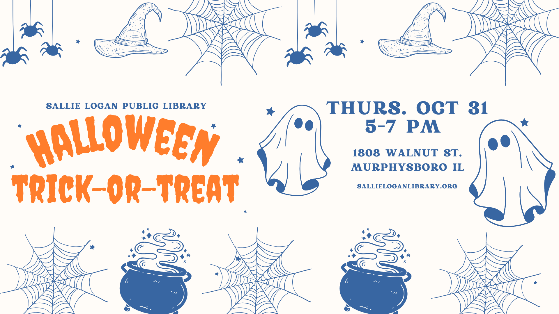 Halloween Trick or Treat at the Library